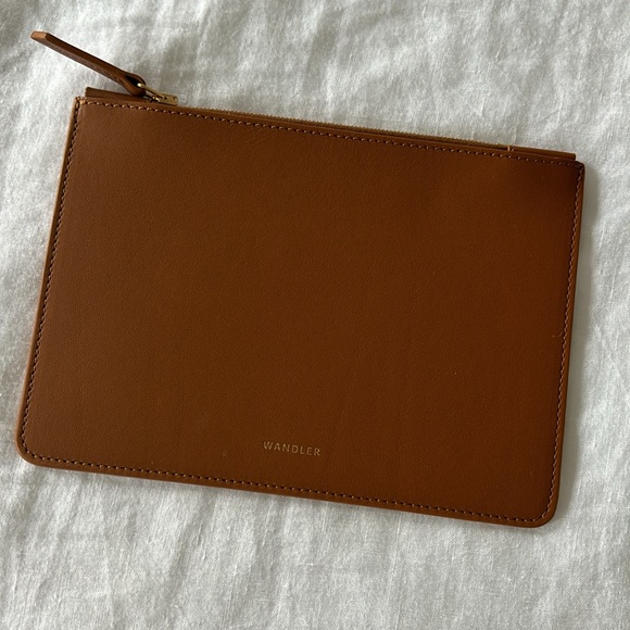 Wandler Leather Zip Pouch (New) - Picture 2 of 3